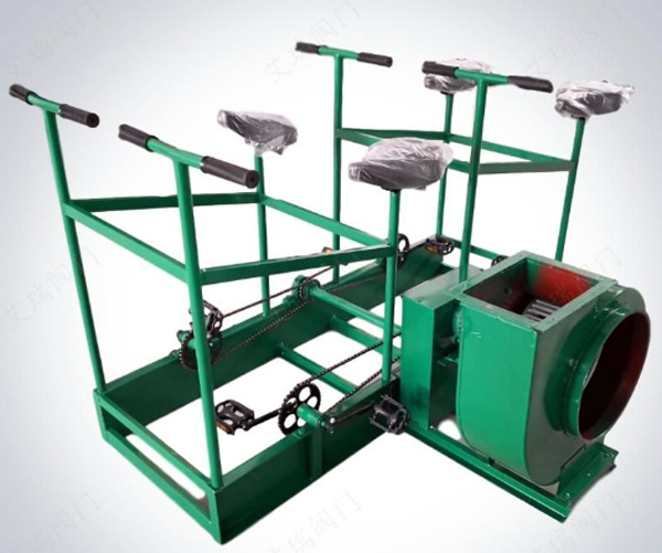 电动脚踏两用风机